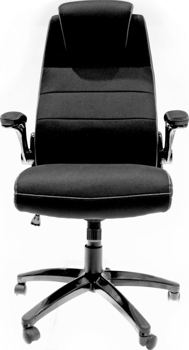 Office Chair Pistoia | size: Width: 68cm, Height: 113-121cm, Depth: 72cm | color: Black | image: 4 | variant: 1011573