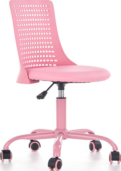 Office Chair Pure | size: Width: 43cm, Height: 89cm, Depth: 42cm | color: Pink | image: 1 | variant: 1005179