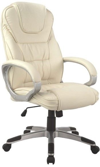 Office Chair Q-031 | size: Width: 64cm, Height: 112-150cm, Depth: 48cm | color: White | image: 1 | variant: 1005414