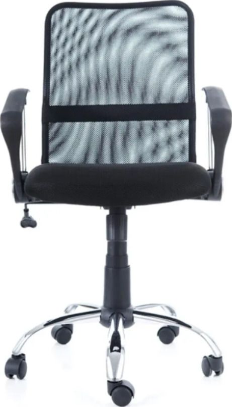 Office Chair Q-078 | size: Width: 58cm, Height: 92-102cm, Depth: 46cm | color: Black | image: 4 | variant: 1011515