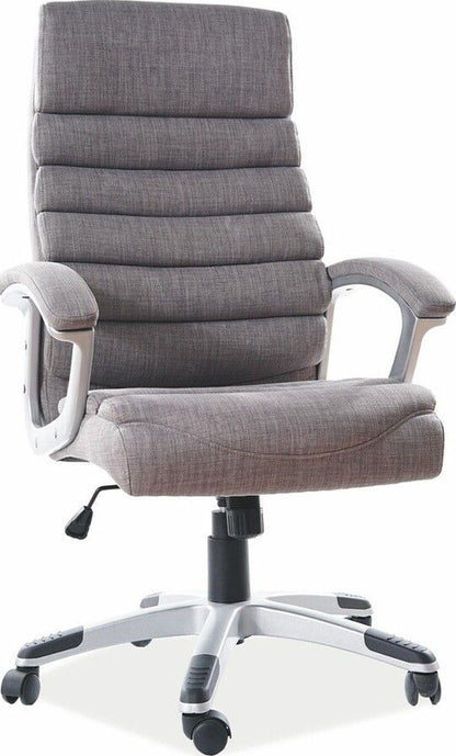 Office Chair Q-087 | size: Width: 66cm, Height: 115cm, Depth: 50cm | color: Gray | image: 1 | variant: 1005420