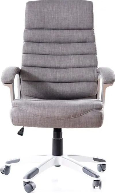 Office Chair Q-087 | size: Width: 66cm, Height: 115cm, Depth: 50cm | color: Gray | image: 4 | variant: 1005420