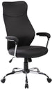 Office Chair Q-319 | size: Width: 64cm, Height: 112-122cm, Depth: 52cm | color: Black | image: 1 | variant: 1005429