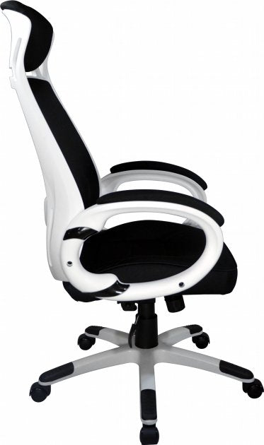 Office Chair Q-409 | size: Width: 63cm, Height: 102-110cm, Depth: 51cm | color: Black | image: 3 | variant: 1011511