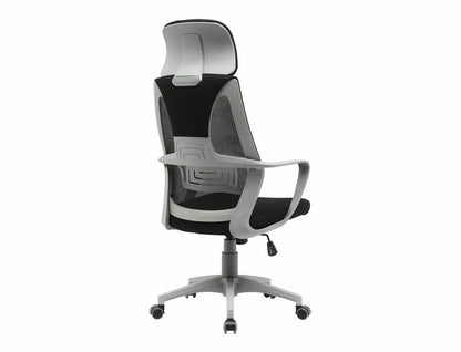 Office Chair Q095 | size: Width: 60cm, Height: 126cm, Depth: 50cm | color: Black | image: 1 | variant: 1017837