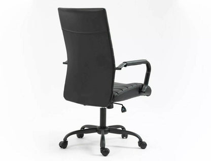 Office Chair Q306 | size: Width: 68cm, Height: 116cm, Depth: 51cm | color: Black | image: 1 | variant: 1005446