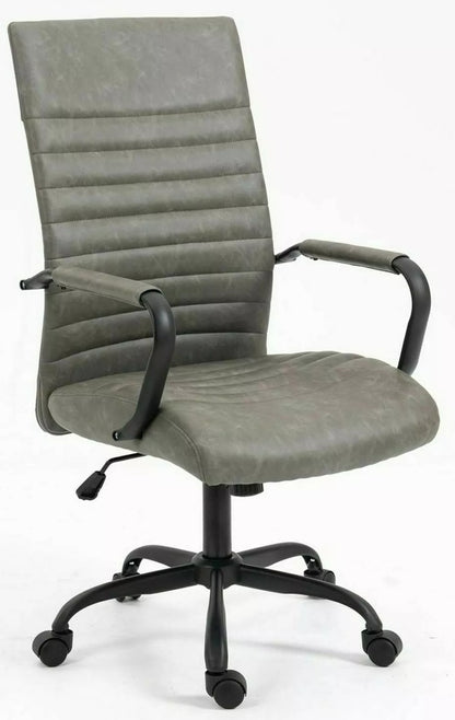 Office Chair Q306 | size: Width: 68cm, Height: 116cm, Depth: 51cm | color: Gray | image: 0 | variant: 1005447