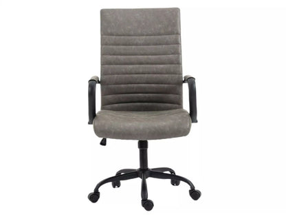 Office Chair Q306 | size: Width: 68cm, Height: 116cm, Depth: 51cm | color: Gray | image: 2 | variant: 1005447