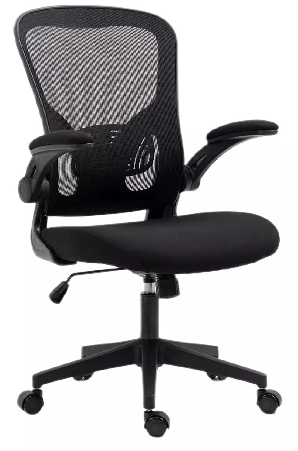 Office Chair Q333 | size: Width: 65cm, Height: 110cm, Depth: 47cm | color: Black | image: 0 | variant: 1005462