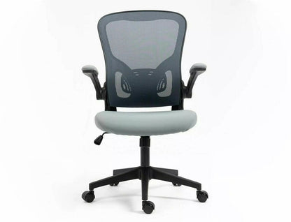 Office Chair Q333 | size: Width: 65cm, Height: 110cm, Depth: 47cm | color: Gray | image: 4 | variant: 1005463
