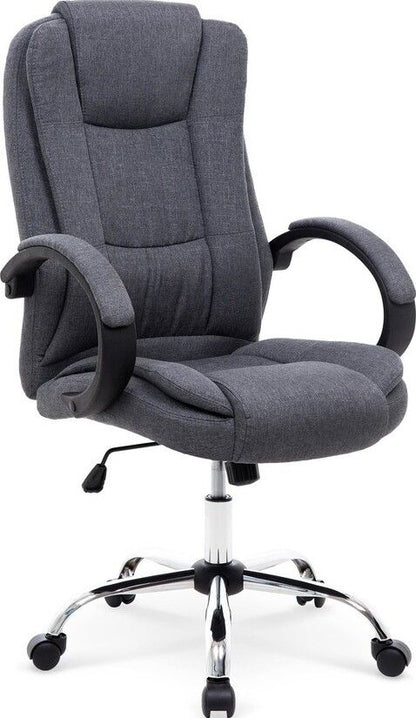 Office Chair Relax 2 | size: Width: 64cm, Height: 118cm, Depth: 75cm | color: Gray | image: 1 | variant: 1011551