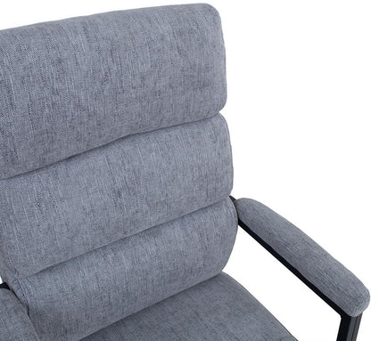 Office Chair Remy 1 | size: Width: 65cm, Height: 115cm, Depth: 72cm | color: Gray | image: 5 | variant: 1005303