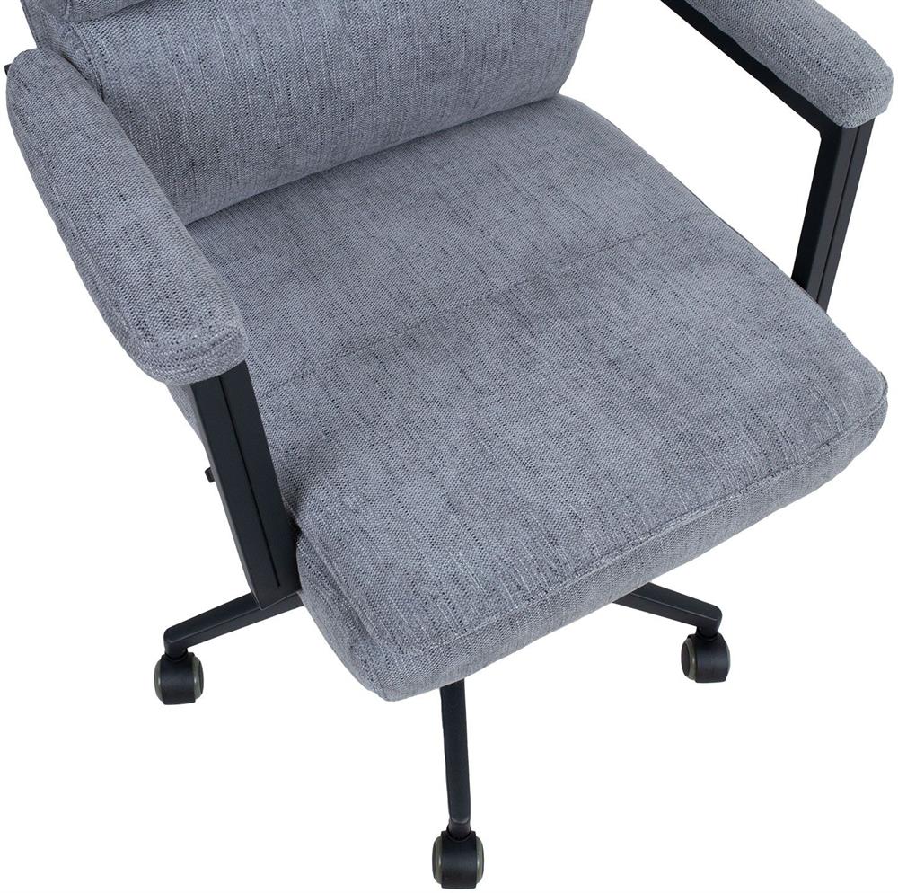 Office Chair Remy 1 | size: Width: 65cm, Height: 115cm, Depth: 72cm | color: Gray | image: 6 | variant: 1005303