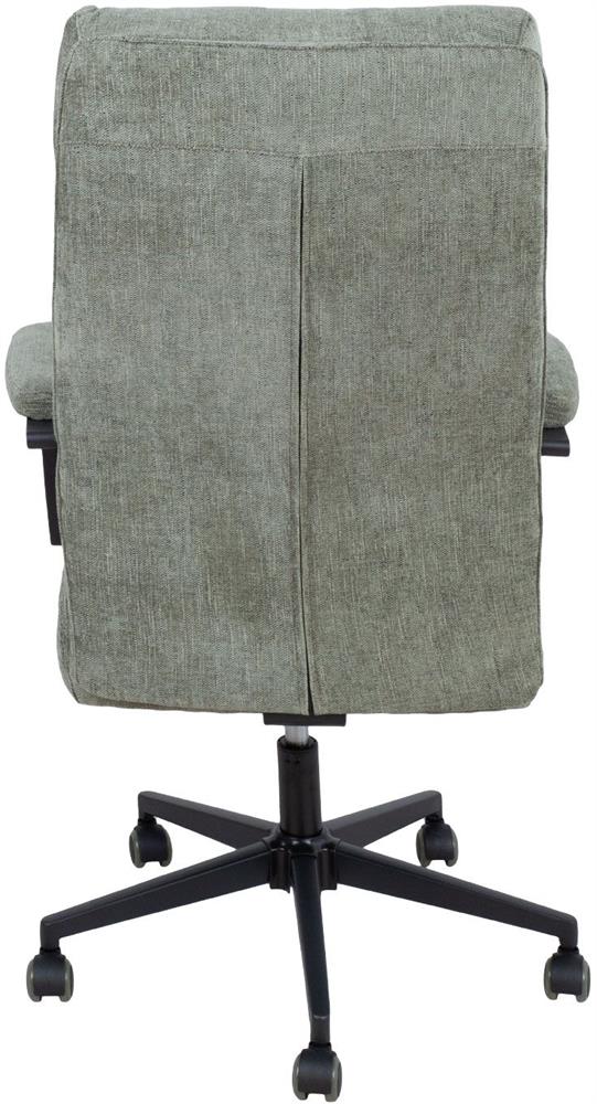 Office Chair Remy 1 | size: Width: 65cm, Height: 115cm, Depth: 72cm | color: Green | image: 5 | variant: 1005304