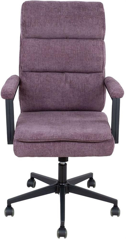 Office Chair Remy 1 | size: Width: 65cm, Height: 115cm, Depth: 72cm | color: Purple | image: 2 | variant: 1005305