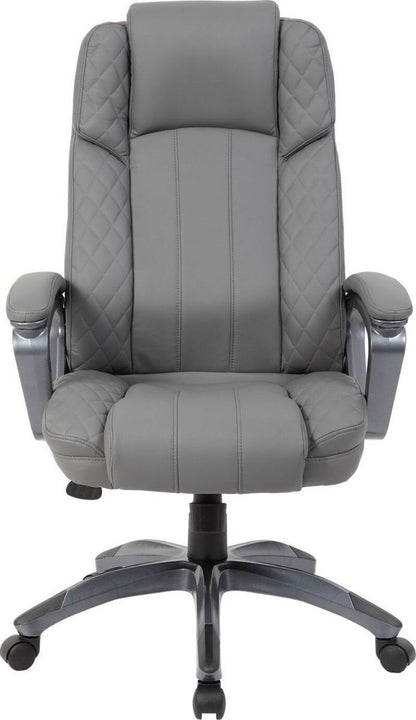 Office Chair Ruthin | size: Width: 66cm, Height: 116-123.5cm, Depth: 75.5cm | color: Gray | image: 2 | variant: 1001181