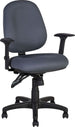 Office Chair Saga | size: Width: 64cm, Height: 95.5-115cm, Depth: 64cm | color: Blue | image: 1 | variant: 1005313