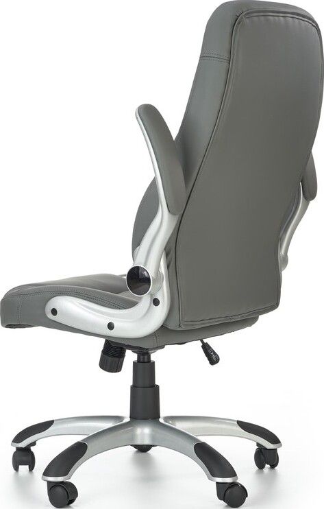 Office Chair Saturn | size: Width: 67cm, Height: 120cm, Depth: 65cm | color: Gray | image: 2 | variant: 1005157