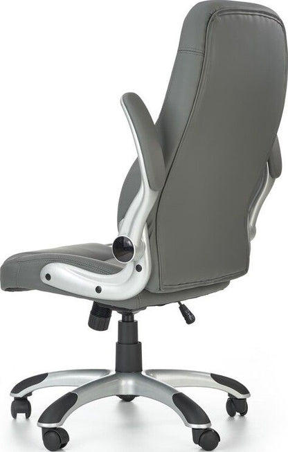 Office Chair Saturn | size: Width: 67cm, Height: 120cm, Depth: 65cm | color: Gray | image: 2 | variant: 1005157