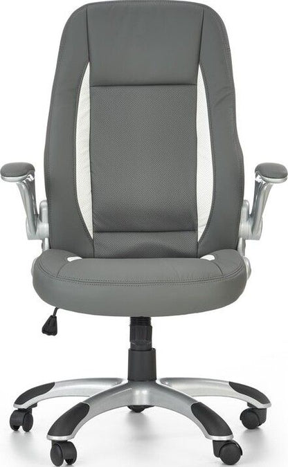 Office Chair Saturn | size: Width: 67cm, Height: 120cm, Depth: 65cm | color: Gray | image: 4 | variant: 1005157