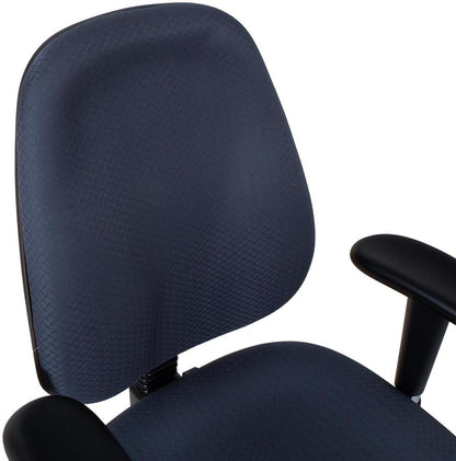 Office Chair Savona 1 | size: Width: 65cm, Height: 108cm, Depth: 47cm | color: Black/Blue | image: 5 | variant: 1017529