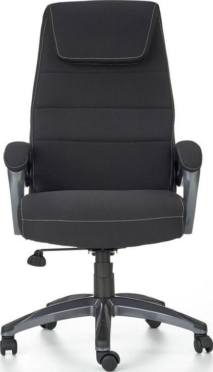 Office Chair Sidney | size: Width: 65cm, Height: 125cm, Depth: 58cm | color: Black | image: 2 | variant: 1011578