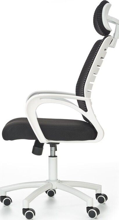 Office Chair Socket | size: Width: 61cm, Height: 118cm, Depth: 68cm | color: Black | image: 4 | variant: 1011969