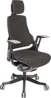 Office Chair St Davids | size: Width: 70cm, Height: 112-129cm, Depth: 70cm | color: Black | image: 1 | variant: 1001267