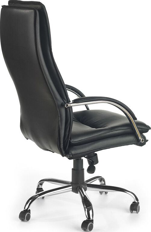 Office Chair Stanley | size: Width: 71cm, Height: 108cm, Depth: 59cm | color: Black | image: 2 | variant: 1011561