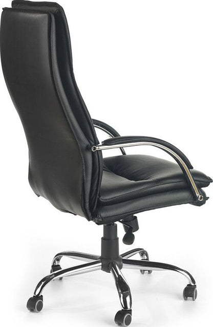 Office Chair Stanley | size: Width: 71cm, Height: 108cm, Depth: 59cm | color: Black | image: 2 | variant: 1011561