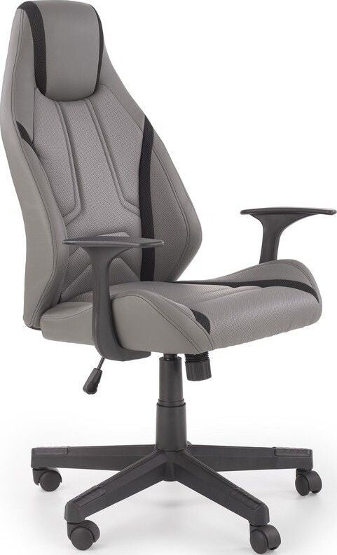 Office Chair Tanger | size: Width: 70cm, Height: 117cm, Depth: 63cm | color: Gray | image: 1 | variant: 1011973