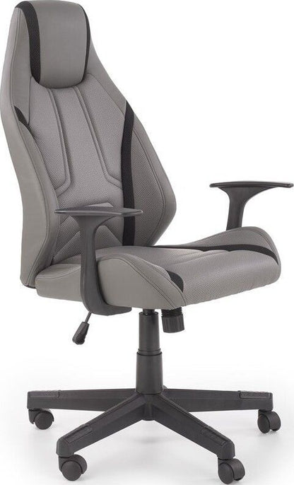 Office Chair Tanger | size: Width: 70cm, Height: 117cm, Depth: 63cm | color: Gray | image: 1 | variant: 1011973
