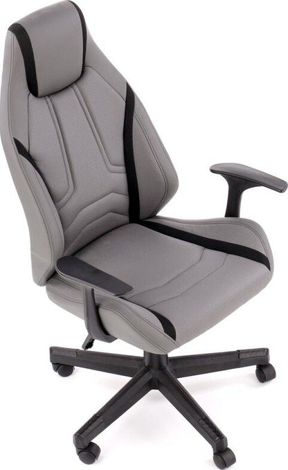 Office Chair Tanger | size: Width: 70cm, Height: 117cm, Depth: 63cm | color: Gray | image: 3 | variant: 1011973