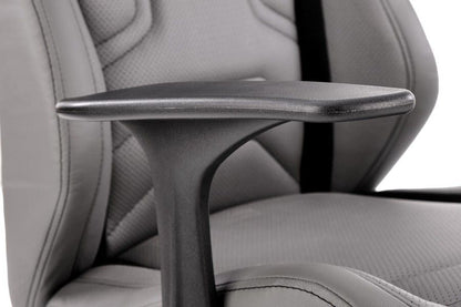 Office Chair Tanger | size: Width: 70cm, Height: 117cm, Depth: 63cm | color: Gray | image: 5 | variant: 1011973