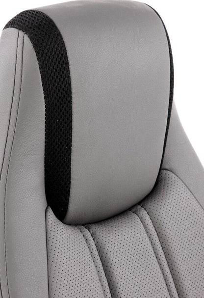 Office Chair Tanger | size: Width: 70cm, Height: 117cm, Depth: 63cm | color: Gray | image: 7 | variant: 1011973