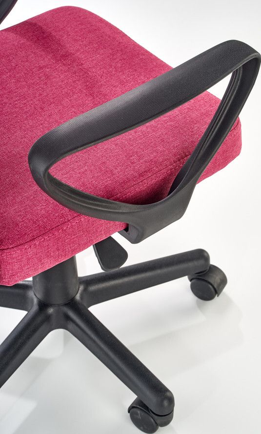 Office Chair Timmy | size: Width: 52cm, Height: 91cm, Depth: 59cm | color: Pink | image: 3 | variant: 1005170