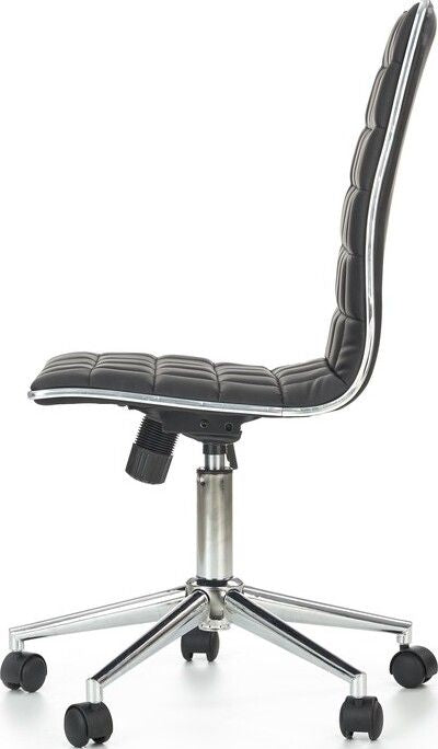 Office Chair Tirol | size: Width: 44cm, Height: 107cm, Depth: 46cm | color: Black | image: 4 | variant: 1005177
