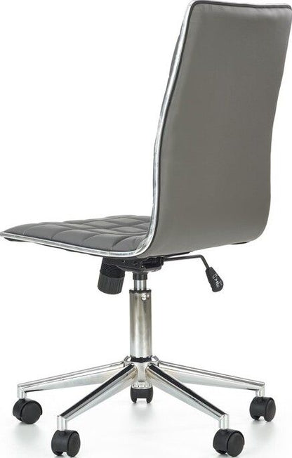 Office Chair Tirol | size: Width: 44cm, Height: 107cm, Depth: 46cm | color: Gray | image: 2 | variant: 1005176