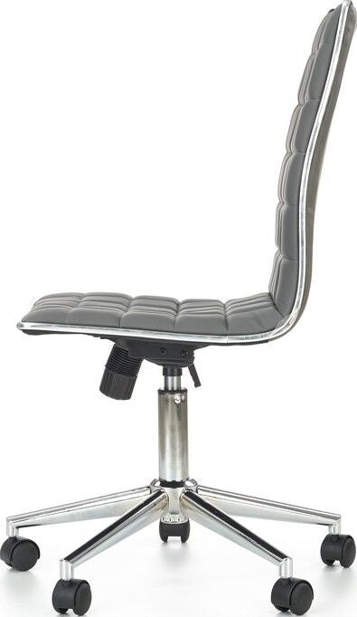 Office Chair Tirol | size: Width: 44cm, Height: 107cm, Depth: 46cm | color: Gray | image: 3 | variant: 1005176