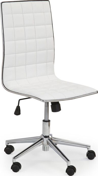 Office Chair Tirol | size: Width: 44cm, Height: 107cm, Depth: 46cm | color: White | image: 1 | variant: 1005175