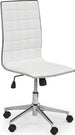 Office Chair Tirol | size: Width: 44cm, Height: 107cm, Depth: 46cm | color: White | image: 1 | variant: 1005175