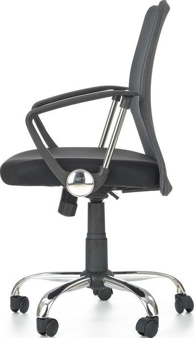 Office Chair Tony | size: Width: 56cm, Height: 102cm, Depth: 58cm | color: Gray | image: 2 | variant: 1005183