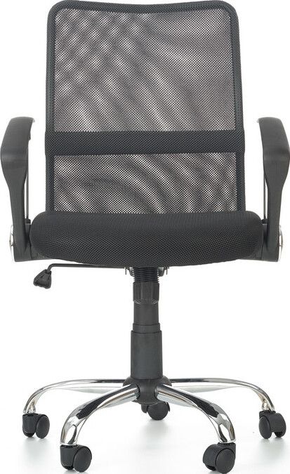 Office Chair Tony | size: Width: 56cm, Height: 102cm, Depth: 58cm | color: Gray | image: 3 | variant: 1005183