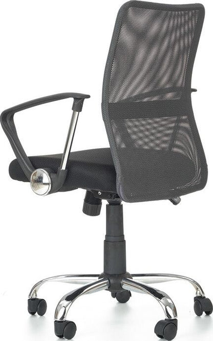 Office Chair Tony | size: Width: 56cm, Height: 102cm, Depth: 58cm | color: Gray | image: 4 | variant: 1005183
