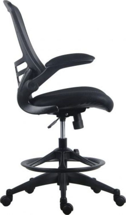 Office Chair Tribecca | size: Width: 62.5cm, Height: 109-128.5cm, Depth: 62cm | color: Black | image: 3 | variant: 1005336
