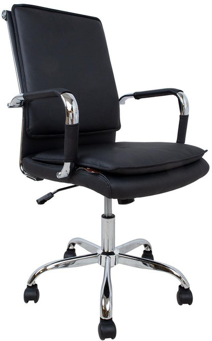 Office Chair Ultra 2 | size: Width: 54.5cm, Height: 104cm, Depth: 63cm | color: Black | image: 1 | variant: 1005374
