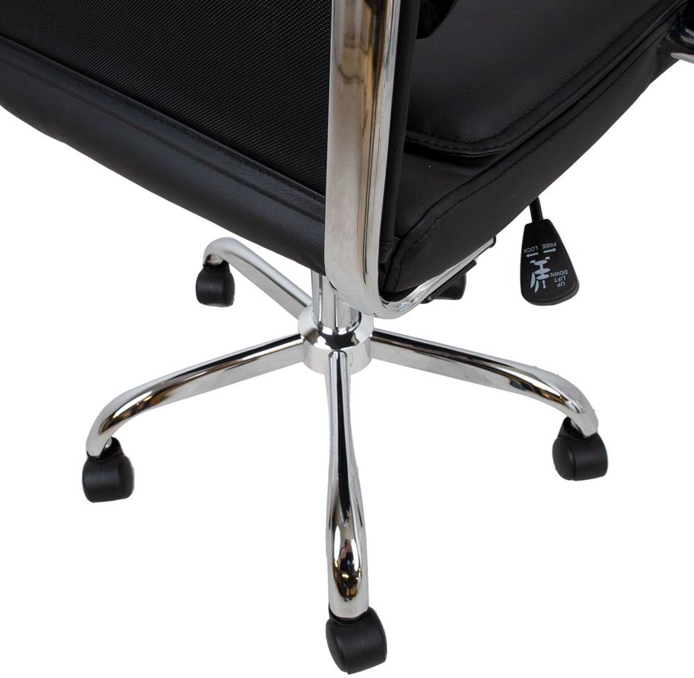 Office Chair Ultra 2 | size: Width: 54.5cm, Height: 104cm, Depth: 63cm | color: Black | image: 7 | variant: 1005374