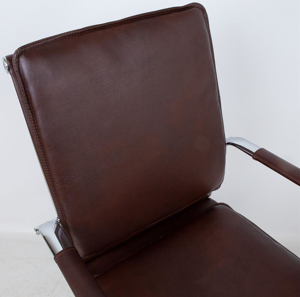 Office Chair Ultra 2 | size: Width: 54.5cm, Height: 104cm, Depth: 63cm | color: Brown | image: 6 | variant: 1005375