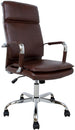 Office Chair Ultra 3 | size: Width: 54.5cm, Height: 116.5cm, Depth: 60cm | color: Brown | image: 1 | variant: 1005378
