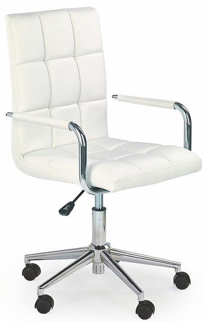 Office Chair Varese | size: Width: 53cm, Height: 110cm, Depth: 60cm | color: White | image: 1 | variant: 1002906